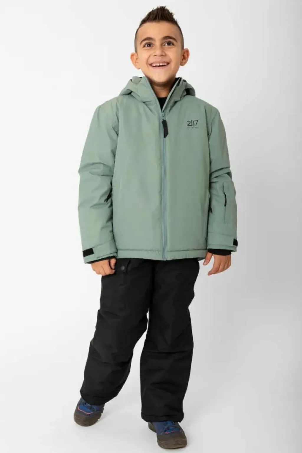 2117 of Sweden Moliden Jacket Jr Vintage Green*Barn Alpint|Jackor