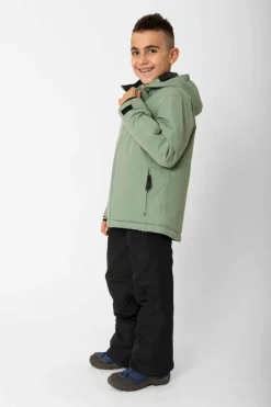 2117 of Sweden Moliden Jacket Jr Vintage Green*Barn Alpint|Jackor