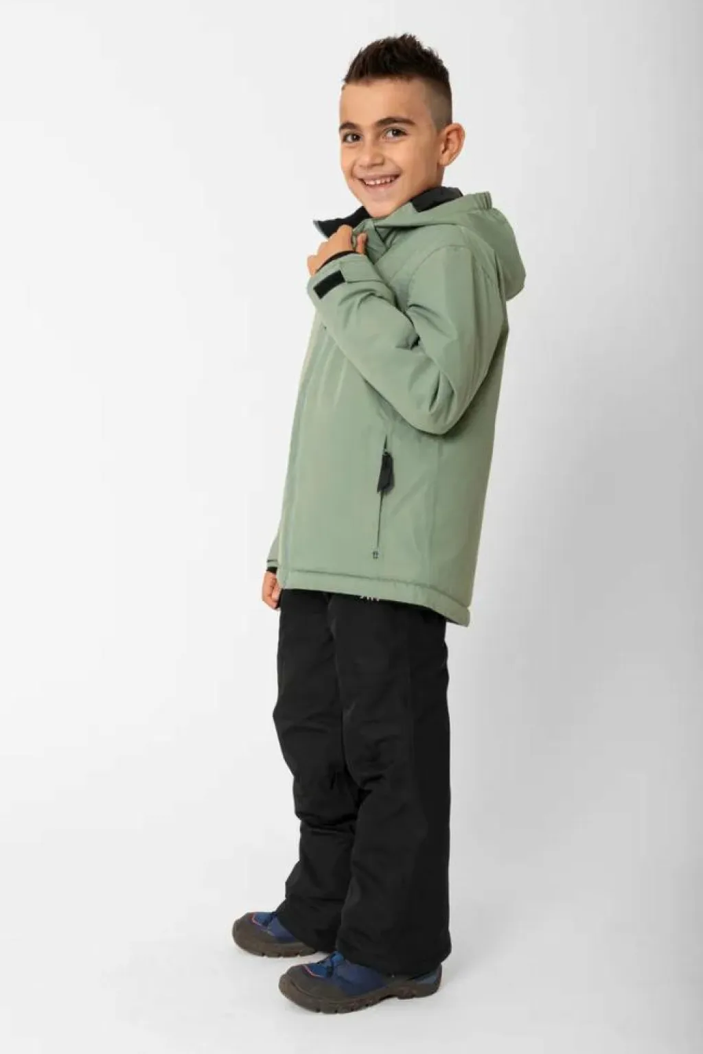 2117 of Sweden Moliden Jacket Jr Vintage Green*Barn Alpint|Jackor