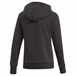 adidas Must Haves 3S Full Zip Hoodie Black / White*Barn Tröjor|Träning