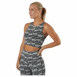 Reebok Myt Cotton Crop Tank Black* Linnen|Träning