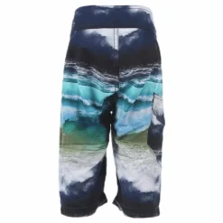 Molo Nalvaro Bathing Shorts Patterned/Grey*Barn Simning|Badkläder