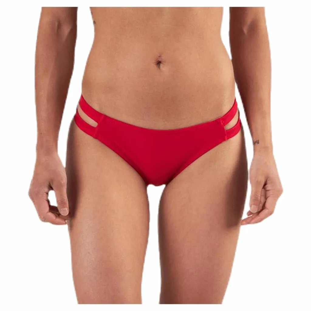 Pieces Nella Bikini Brief Red* Simning|Badkläder