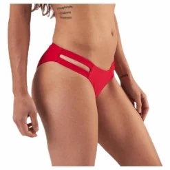 Pieces Nella Bikini Brief Red* Simning|Badkläder