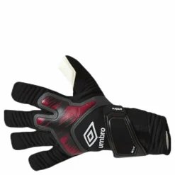Umbro Neo Pro Rollfinger Glove Black/Red* Fotboll|Mössor Och Handskar