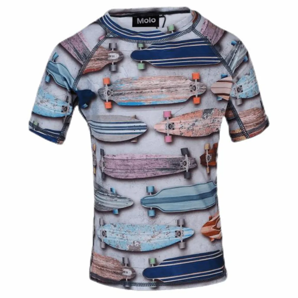 Molo Neptune Rashguard Patterned*Barn Simning|T-Shirts