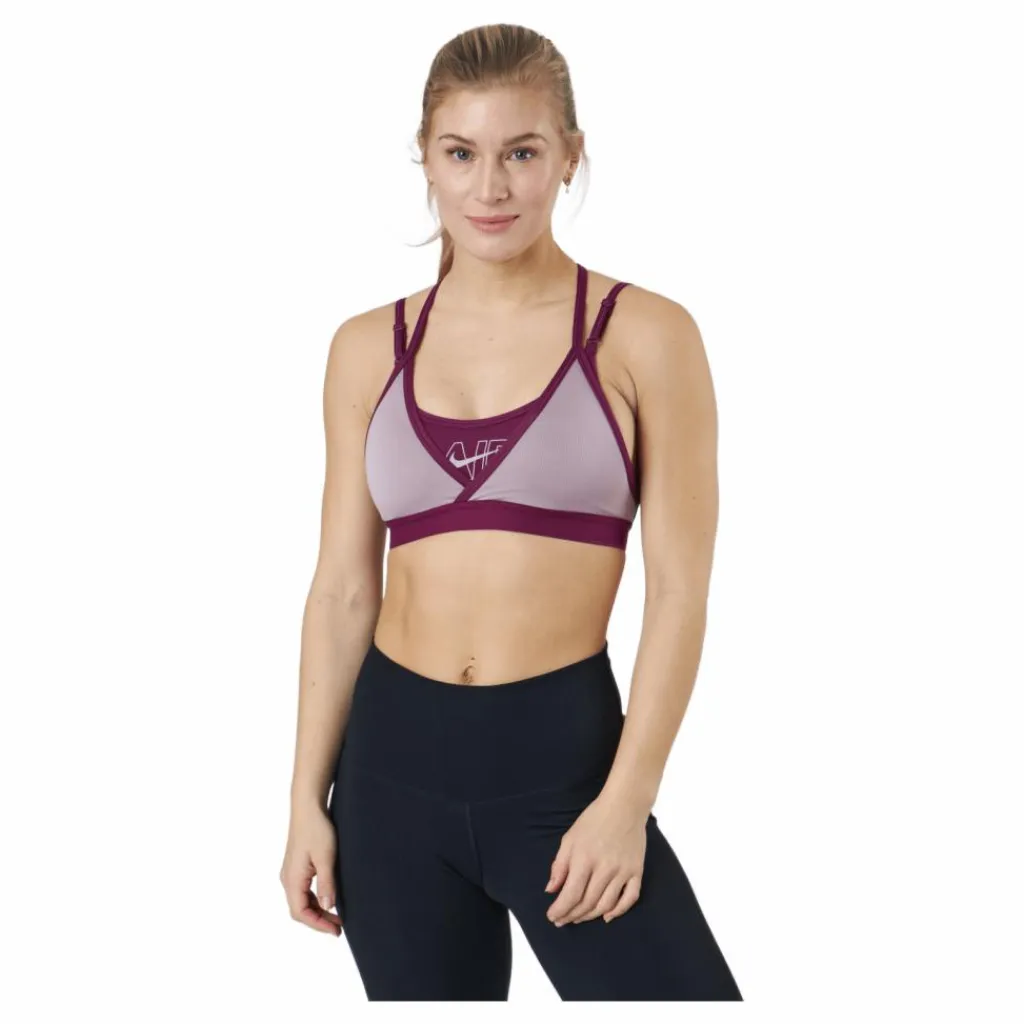 Nike Air Dri-fit Indy Women's Sangria/plum Fog/plum Fog* Sport-Bh:Ar|Träning