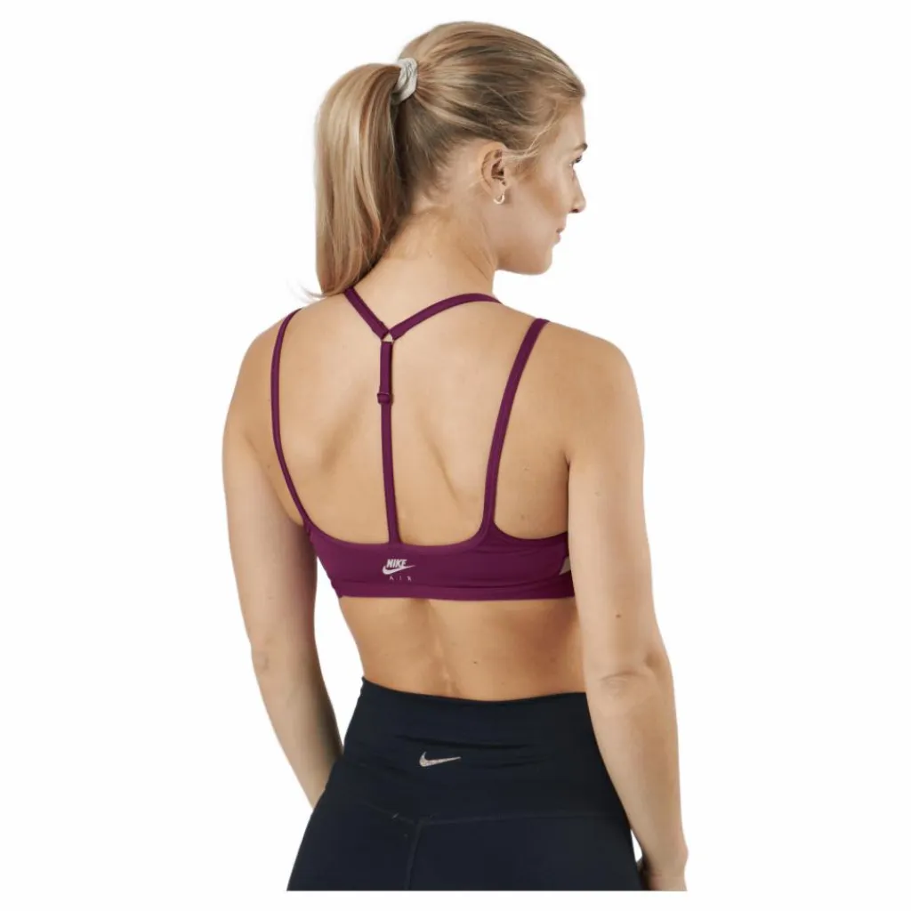 Nike Air Dri-fit Indy Women's Sangria/plum Fog/plum Fog* Sport-Bh:Ar|Träning