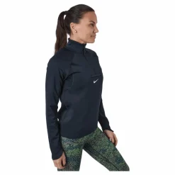 Nike Dri-fit Element Women's T Black/dk Smoke Grey/white* Löpning|Tröjor