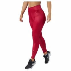 Nike Dri-fit One Women's Mid-r Mystic Hibiscus/white* Träning|Tights