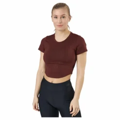 Nike One Luxe Women's Slim Fit Bronze Eclipse* T-Shirts|Träning