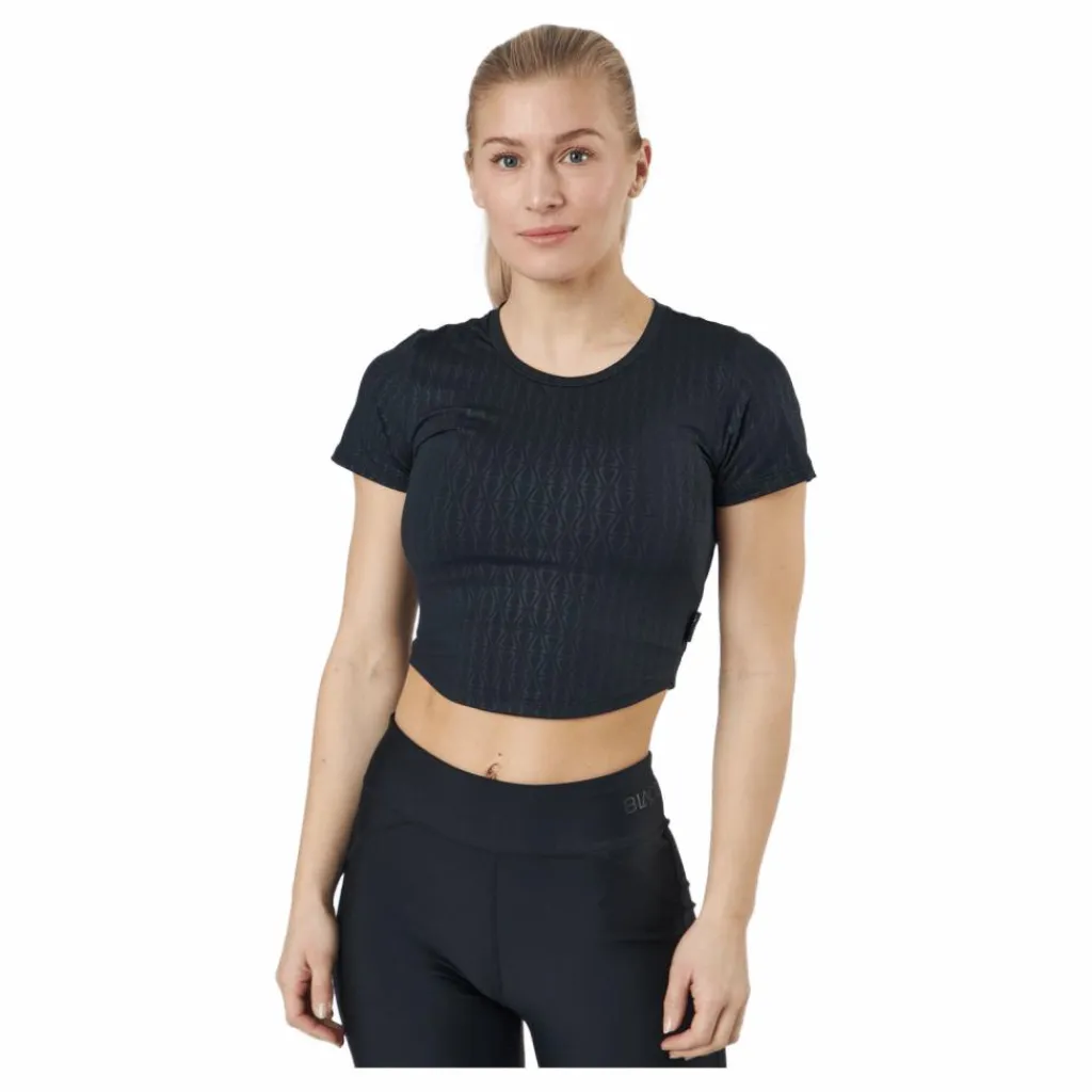 Nike One Luxe Women's Slim Fit Black* T-Shirts|Träning