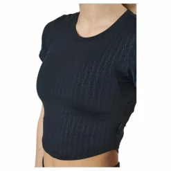 Nike One Luxe Women's Slim Fit Black* T-Shirts|Träning