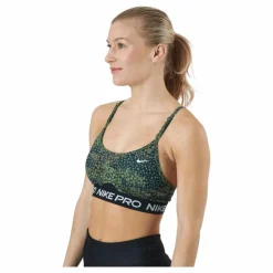 Nike Pro Dri-fit Indy Women's  Treeline/black/black/white* Träning|Sport-Bh:Ar