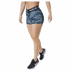 Nike Pro Dri-fit Women's 3" Pr Aviator Grey/black/white* Träning|Tights