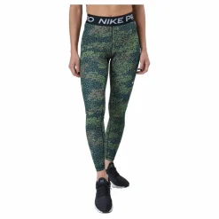Nike Pro Dri-fit Women's Print Treeline/black/white* Träning|Tights
