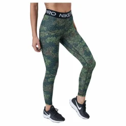 Nike Pro Dri-fit Women's Print Treeline/black/white* Träning|Tights
