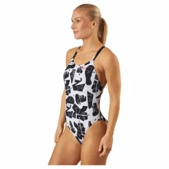 Nike Swim Nike W Modern Spiderback One P Black* Simning|Badkläder