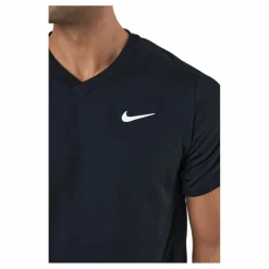 Nike Court Dri-FIT Victory Men's Tennis Top BLACK/BLACK/WHITE* Racketsporter|T-Shirts