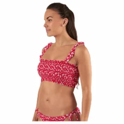 Pieces Nikita Bikini Bra Top Red* Simning|Badkläder