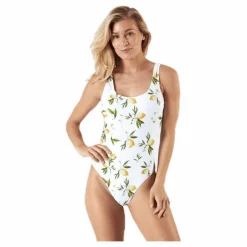 Waikani Beachwear Nyree Swimsuit Yellow* Simning|Badkläder