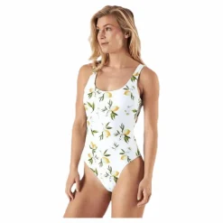 Waikani Beachwear Nyree Swimsuit Yellow* Simning|Badkläder