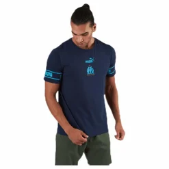 Puma Olympique Marseille Culture Tee II Blue* Fotboll|T-Shirts