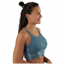 Only Play Onay Aop Sports Bra Blue* Sport-Bh:Ar|Träning