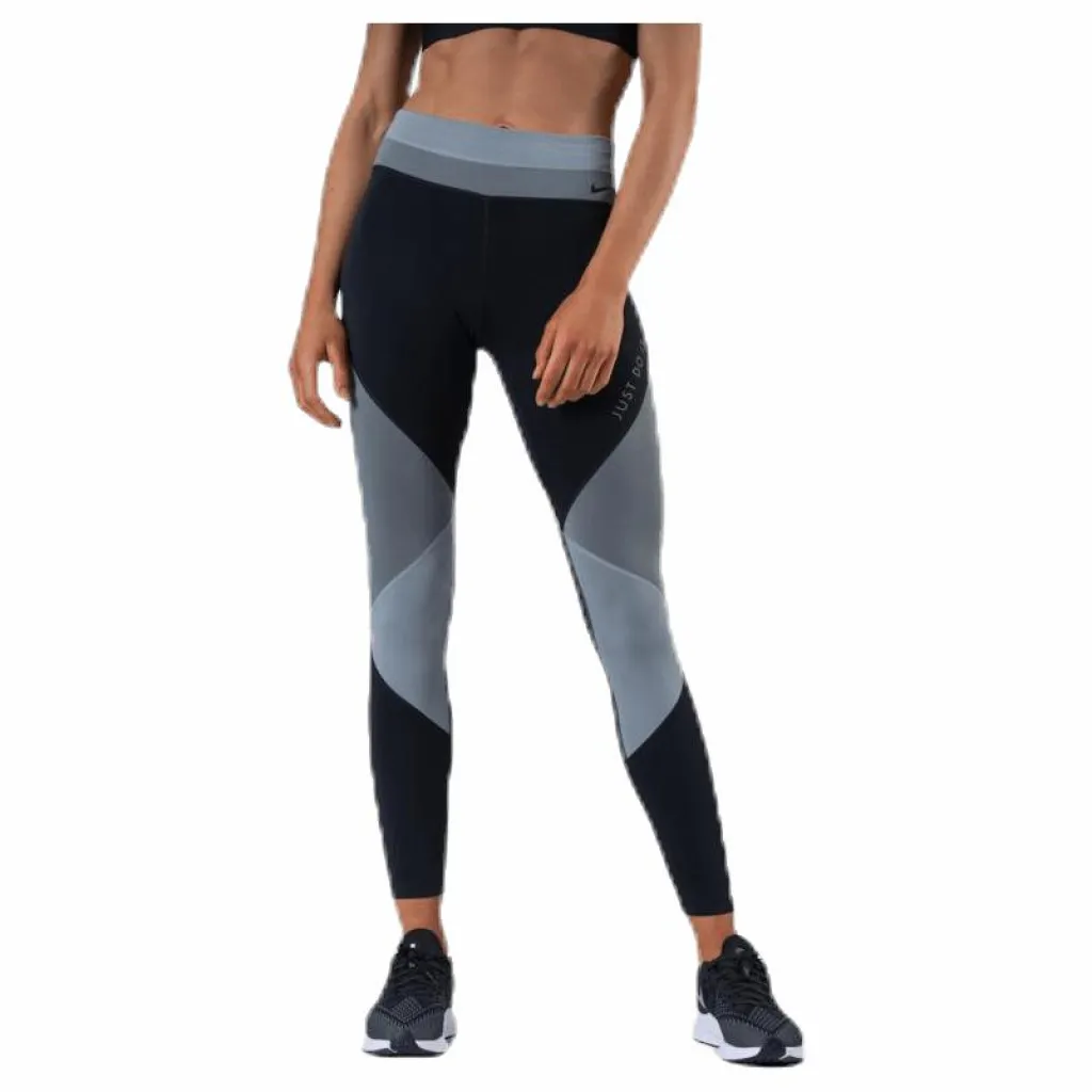 Nike One Tight 7/8 Colorblock Black/Grey* Träning|Tights