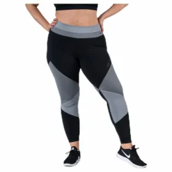 Nike One Tight 7/8 Colorblock Plus Grey* Tights|Träning