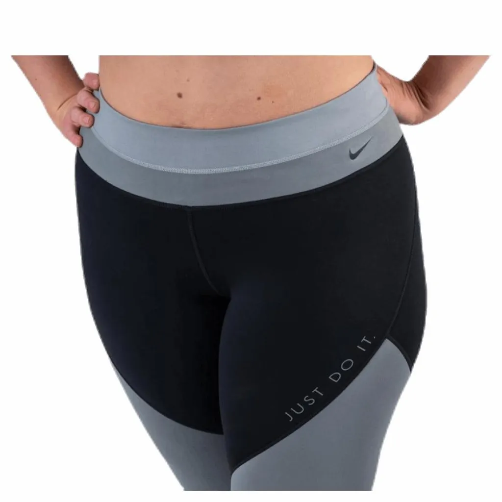 Nike One Tight 7/8 Colorblock Plus Grey* Tights|Träning