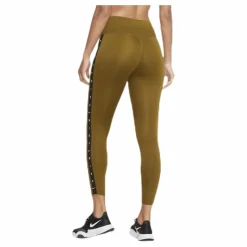 Nike One Tight 7/8 GRX Taping Black/Green* Tights|Träning