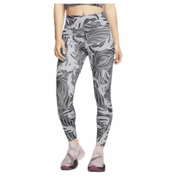 Nike One Tight 7/8 Psychadelic Palm Black/Grey* Tights|Träning