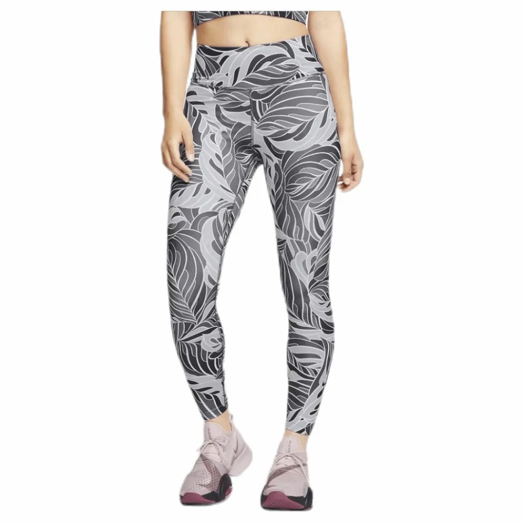Nike One Tight 7/8 Psychadelic Palm Black/Grey* Tights|Träning