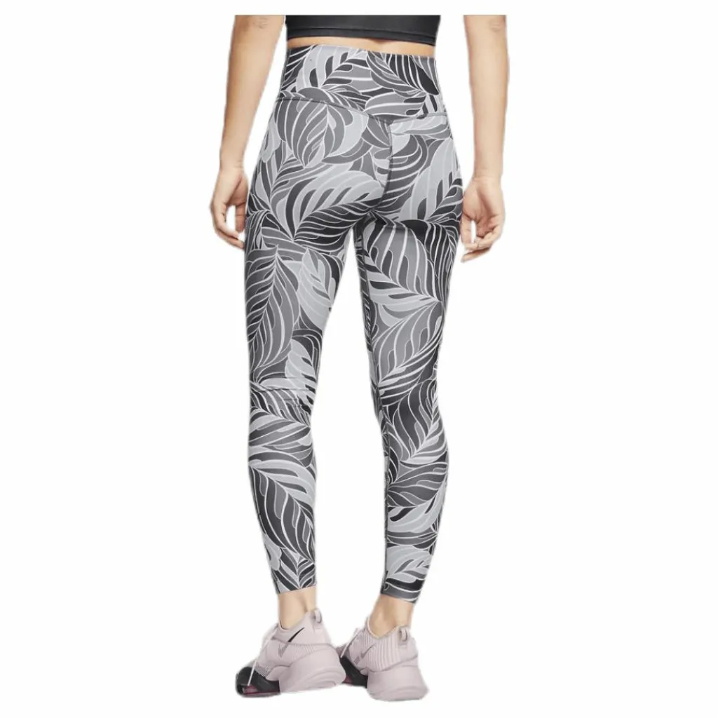 Nike One Tight 7/8 Psychadelic Palm Black/Grey* Tights|Träning