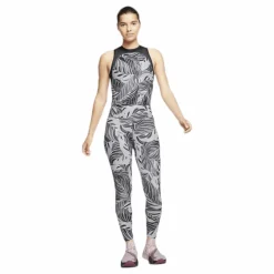 Nike One Tight 7/8 Psychadelic Palm Black/Grey* Tights|Träning