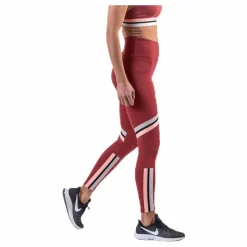 Nike One Tight Glam Dunk 7/8 Silver/Red* Tights|Träning