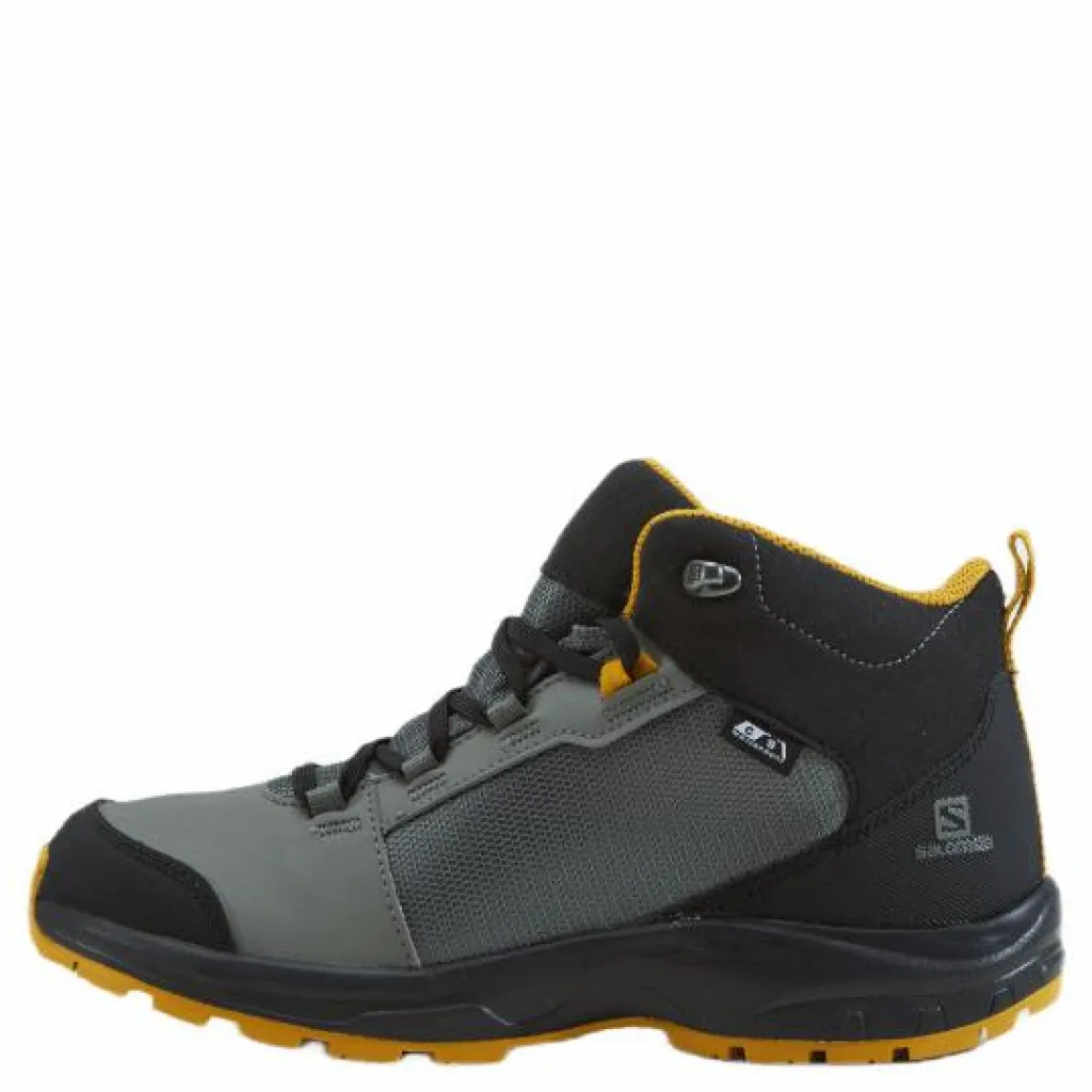 Salomon Outward Cswp J Castor Gray/black/arrowwood*Barn Löparskor|Löpning