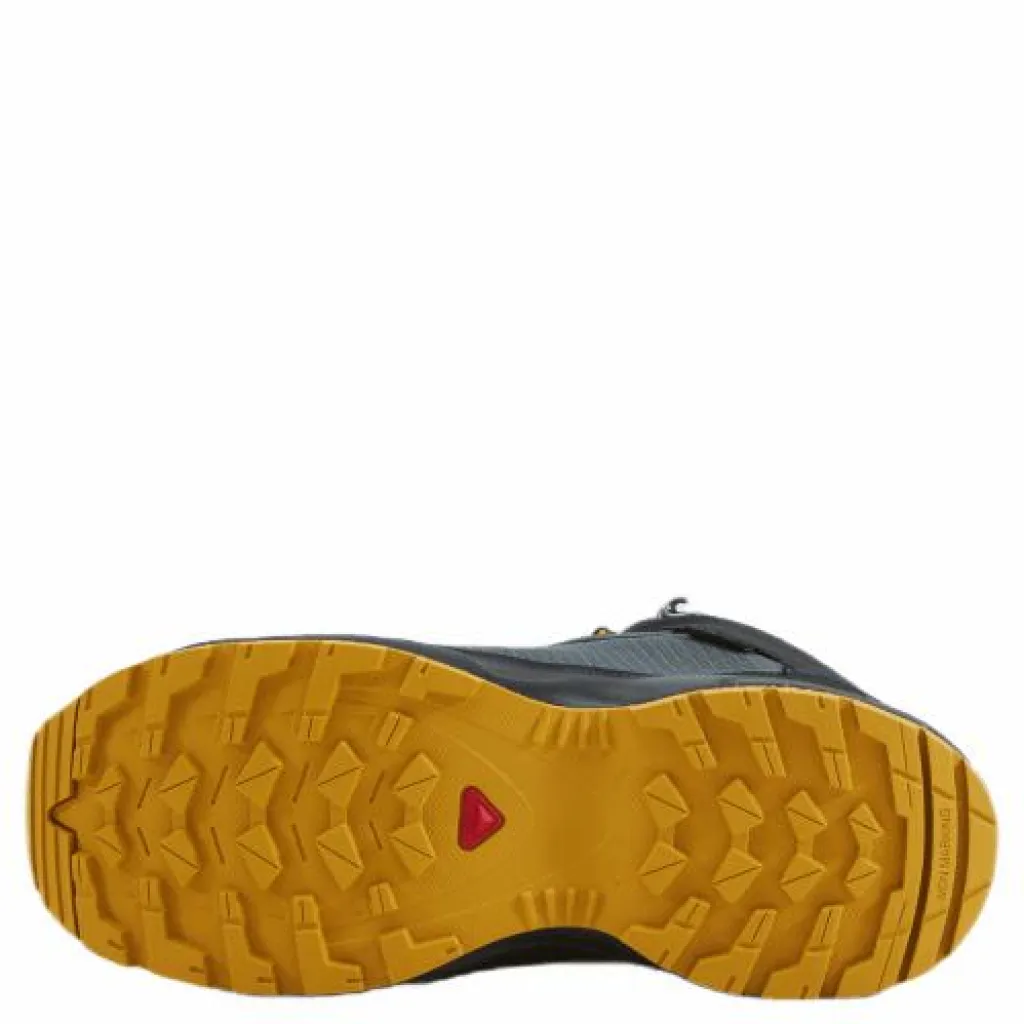 Salomon Outward Cswp J Castor Gray/black/arrowwood*Barn Löparskor|Löpning