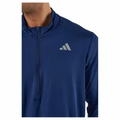 adidas Own the Run 1/2 Zip Long-Sleeve Top Dark Blue* Löpning|Tröjor