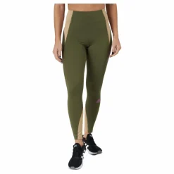 adidas Own The Run Block 7/8 Running Leggings Women Focus Olive / Beige Tone* Tights|Löpning
