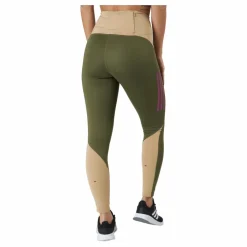 adidas Own The Run Block 7/8 Running Leggings Women Focus Olive / Beige Tone* Tights|Löpning