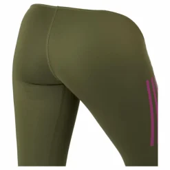 adidas Own The Run Block 7/8 Running Leggings Women Focus Olive / Beige Tone* Tights|Löpning