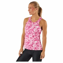 adidas Own the Run Camo Running Tank Top Clear Pink* Löpning|Linnen