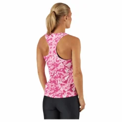 adidas Own the Run Camo Running Tank Top Clear Pink* Löpning|Linnen
