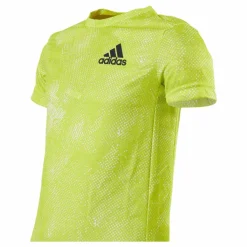 adidas Tennis OZ Tee Yellow*Barn Racketsporter|T-Shirts