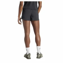 adidas Pacer Training 3-Stripes Woven High-Rise Shorts Black / White* Träning|Shorts