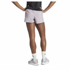 adidas Pacer Training 3-Stripes Woven High-Rise Shorts Preloved Fig / White* Träning|Shorts