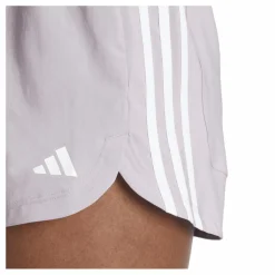 adidas Pacer Training 3-Stripes Woven High-Rise Shorts Preloved Fig / White* Träning|Shorts