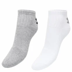 Under Armour 6-Pack Charged Cotton Kids White/Black/Grey*Barn Yoga|Strumpor